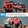 UXRPTU 1/24 Scale Diecast Metal Toy Truck with Pull Back Function, Light and Sound - F150 Raptor Model for Boys Age 3-7 with Mini Motorcycle Pickup Truck - image 1