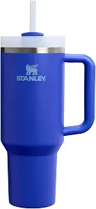 STANLEY Quencher H2.0 Tumbler with Handle and Straw 40 oz - Flowstate 3-Position Lid - Insulated Stainless Steel Cup - BPA-Free - Cobalt - image 1