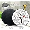Bozspacer 18th Anniversary Wedding Gift – Natural Slate Stone Plaque - image 1