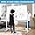 BSTPCOO Double-Sided Magnetic Dry Erase Board with Stand 36"x24" and Wheels - image 1