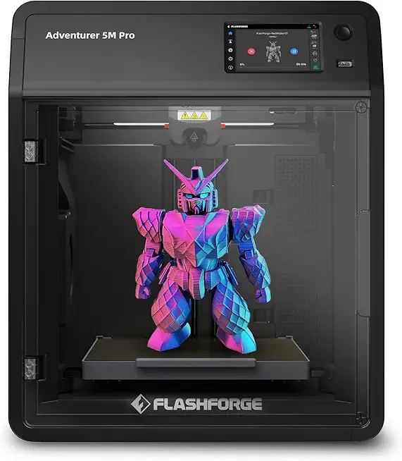 FLASHFORGE 3D Printer Adventurer 5M Pro, High Speed Printing Enclosed 3D Printer for School, Family and Students, 220x 220x 220 mm - image 1