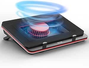 IETS GT500 Powerful Turbo-Fan Laptop Cooling Pad with Infinitely Variable Speed - image 1