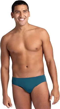 JOLYN Brolyn Men's Training Swim Brief, Chlorine-Resistant, with Internal Drawcord - image 1