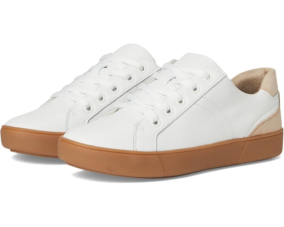 Women's Naturalizer Morrison Sneakers - White/Coastal Tan Leather - image 1
