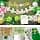 Lucky One 1st Birthday Party Decorations for Girl - Shamrock Banner for St. Patrick's Day - image 1
