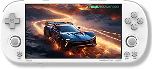 Trimui Smart Pro Handheld Game Console, Preinstalled Emulator Gaming System with 256GB TF Card - White [Linux] - image 1