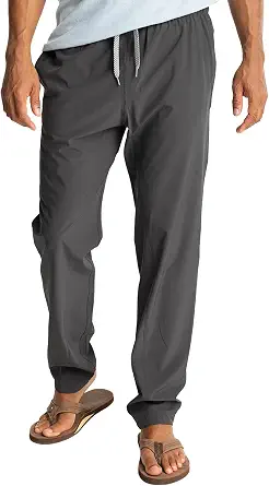 Free Fly Men's Breeze Pant - Quick-Dry, Moisture-Wicking, Breathable Outdoor Pants with UPF 50+ Sun Protection - Black Sand, 3X-Large - image 1