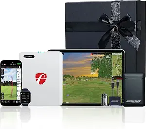 FlightScope Mevo Gen2 Portable Golf Launch Monitor and Simulator Signature Series Gift Bundle - image 1