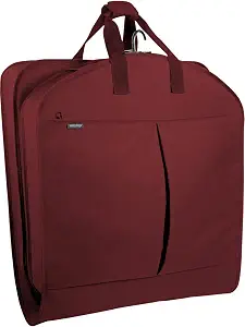 WallyBags® 45” Deluxe Extra Capacity Travel Garment Bag with two accessory - image 1