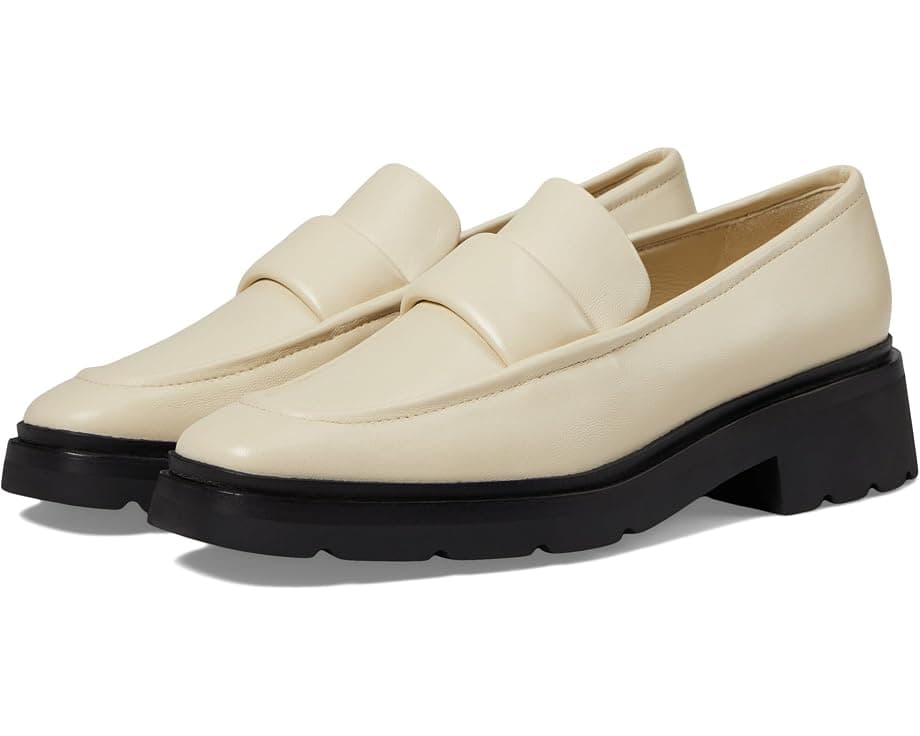 Women's Vince Robin Leather Loafer Moonlight White Leather - image 1