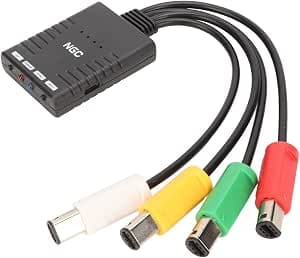 Zopsc GC Controller Adapter for GameCube Joystick Converter for Wii and Pro Controllers - image 1
