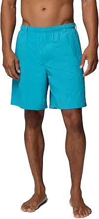 Columbia Men's PFG Backcast IV Quick Dry Swim Shorts, Ocean Teal, X-Large x 6 - image 1