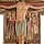 DevotedWalls 12" H Hand Painted Traditional Orthodox Byzantine-style Wall Cross Crucifix - image 1