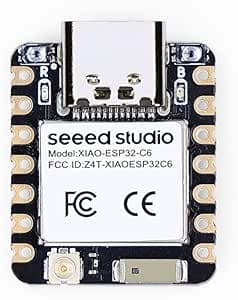 Seeed Studio XIAO ESP32C6 - 2.4 GHz WiFi 6, Bluetooth 5.3, Zigbee, Thread (802.15.4), ESP Rain Maker, AWS IoT, Microsoft Azure, Smart Home Compatible - image 1