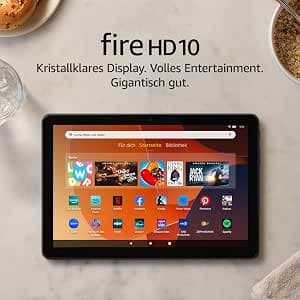 Amazon Fire HD 10 Tablet (2023, 13th Generation) 32GB, Black - Certified Refurbished - image 1