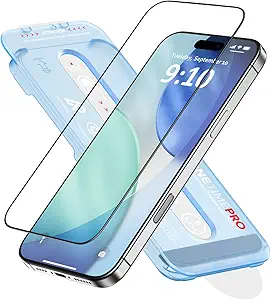 FLOLAB NanoArmour ONETIME PRO Screen Protector for iPhone 17 Pro Max - image 1