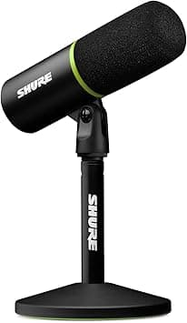 Shure MV6 Gaming Microphone, Dynamic USB PC Mic for Gaming & Streaming - Desktop Stand, Background Noise Cancellation, Tap-To-Mute & 3.5mm Output for Real-Time Headphone Monitoring - image 1