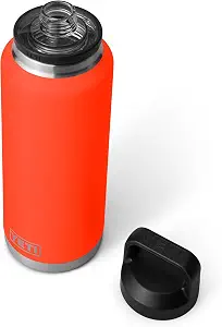 YETI Rambler 46 oz Bottle with Chug Cap, Vacuum Insulated Stainless Steel, Solar Flare - image 1