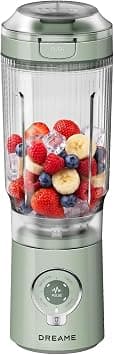 DREAME PortFresh Portable Mixer, Removable Motor Housing, Quick Charging, 880 ml BPA-Free Mixing Cup (500 ml Mixing Capacity), 5 Preset Functions, Self-Cleaning Mode, Dishwasher Safe, Green - image 1