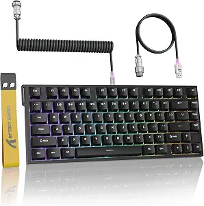 ATTACK SHARK R82 HE Wired Mechanical Gaming Keyboard with Hall Effect Magnetic Switches - image 1