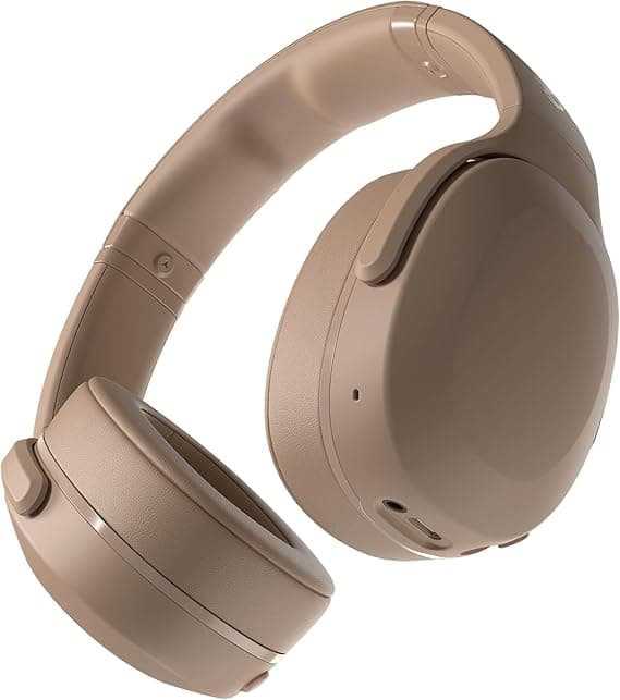 Skullcandy Crusher Evo Wireless Bluetooth Headphones with Multi-Sensory Bass, Noise Isolating Over-Ear Fit, Up to 40 Hours Battery, Microphone for iPhone Android - Primer - image 1
