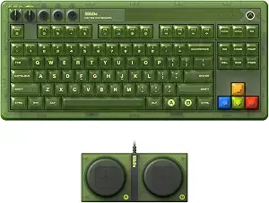 8Bitdo 87 Keys Retro Mechanical Keyboard Xbox Edition - image 1