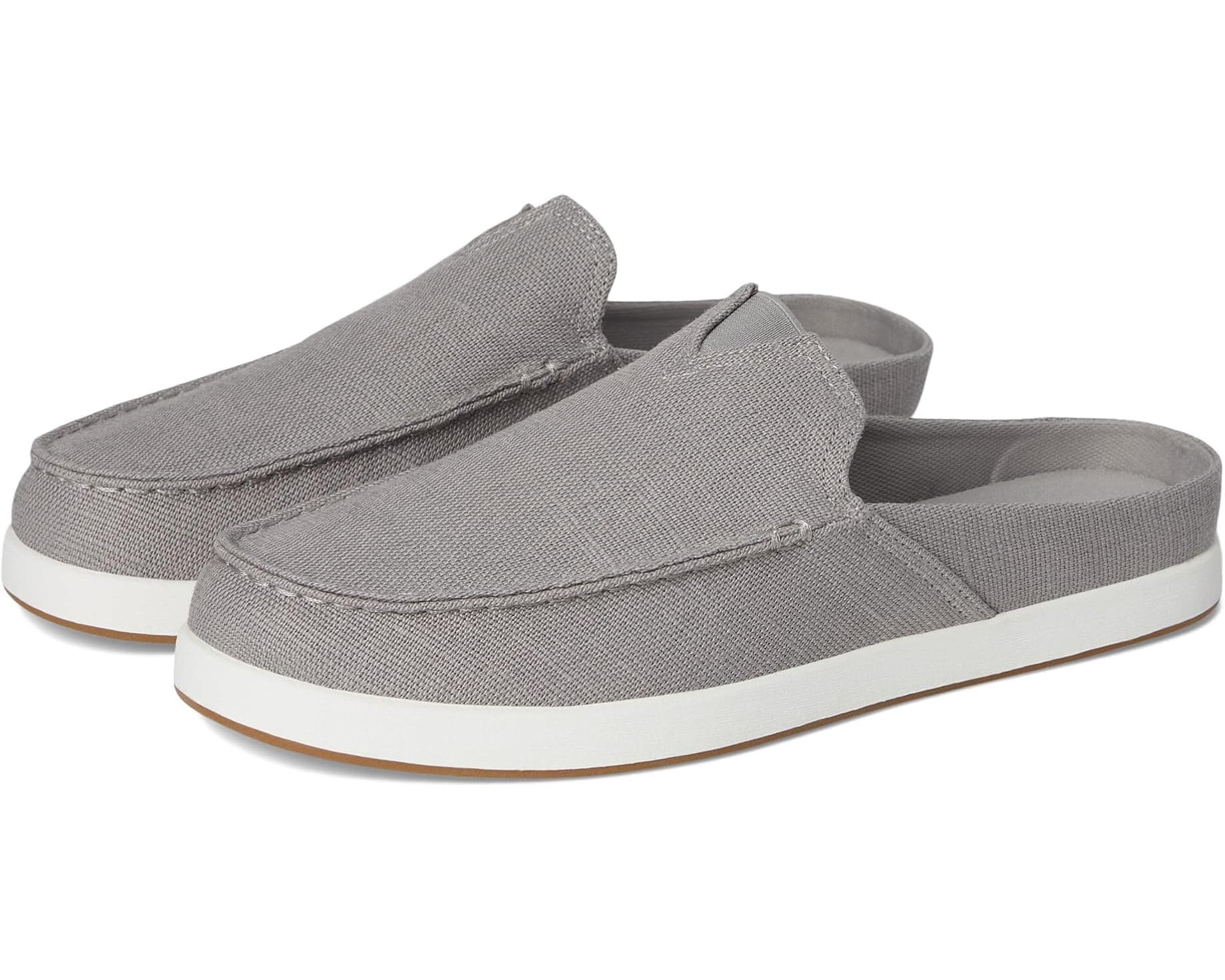 TOMS Alonso Mule Drizzle Grey Canvas Men's Shoe Size 7 - image 1