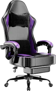 HOTOSYCH Gaming Chair with Pocket Spring Cushion and Footrest - image 1