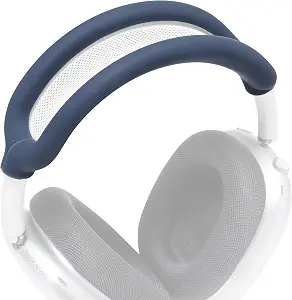 WC BandZ Max – Silicone Headband Cover Compatible with AirPods Max 1 & 2 by Wicked Cushions | Enhanced Comfort and Protection | Available in Wicked Designs | Blue - image 1