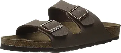 Birkenstock Unisex Arizona Sandal,Mocha Birkibuc,45 M EU - image 1