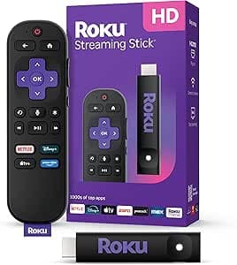 Roku Streaming Stick 3840R HD Streaming Device with Voice Remote - image 1