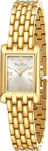 Diaofendi Vintage Gold Women's Quartz Wristwatch with Stainless Steel Bracelet - image 1