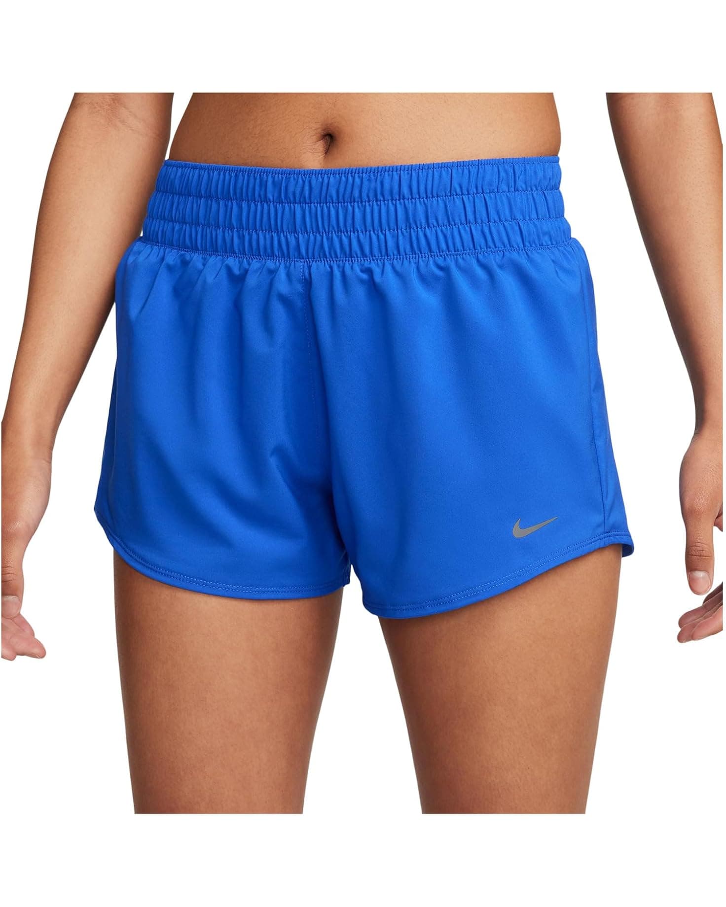 Nike Women's One Dri-FIT Mid-Rise 3" Brief-lined Shorts - image 1