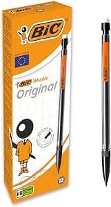 BIC Matic Original 0.7mm HB Mechanical Pencil - Assorted Colours Body, Box of 12 Pieces - image 1
