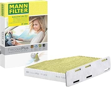 Original MANN-FILTER Interior Filter FP 2939 – FreciousPlus biofunctional pollen filter – For passenger cars - image 1