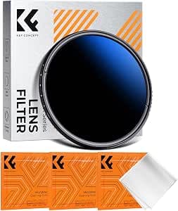 K&F CONCEPT Nano K-Series Variable Neutral Density Filter 77mm ND2-ND2000 (1-11 Stops) - image 1
