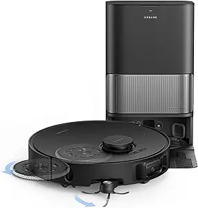 DREAME L40s Ultra Robot Vacuum and Mop, Auto-Empty, Mop Self-Cleaning, 19,000Pa Suction, 100% Detangling DuoBrush, Extending Mops and Side Brush, 40mm Obstacle Clearing, App & Voice Control (Black) - image 1