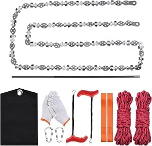 56 Inch High Limb Rope Saw with 68 Sharp Teeth Blades and Accessories - image 1