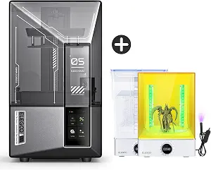 ELEGOO Mars 5 Ultra 9K MSLA Resin 3D Printer and ELEGOO Mercury XS Bundle Wash and Cure Station - image 1
