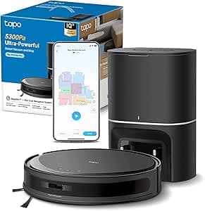 Tapo RV20 Max Plus Robot Vacuum Cleaner with Mop and Auto-Empty Dock - image 1