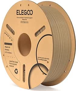 ELEGOO PLA Filament 1.75mm Wood Color 1KG - image 1