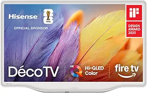Hisense 32-Inch S5 DécoTV Series QLED FHD Smart Fire TV (32S5QF, 2025 Model) - image 1