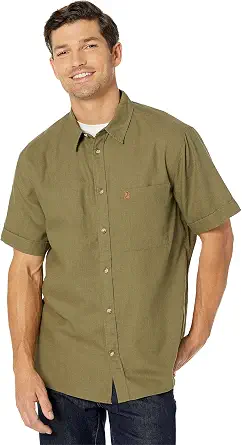 Fjällräven Ovik Men's Short Sleeve Shirt - Lightweight, Breathable, Comfortable Fabric - Hiking, Travel - image 1