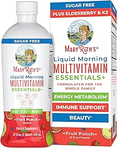 MaryRuth Organics Liquid Morning Multivitamin Essentials+ 32 Fl Oz - image 1