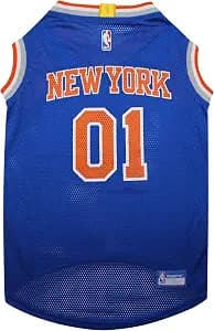 Pets First NBA NEW YORK KNICKS DOG Jersey, Small - Tank Top Basketball Pet Jersey - image 1