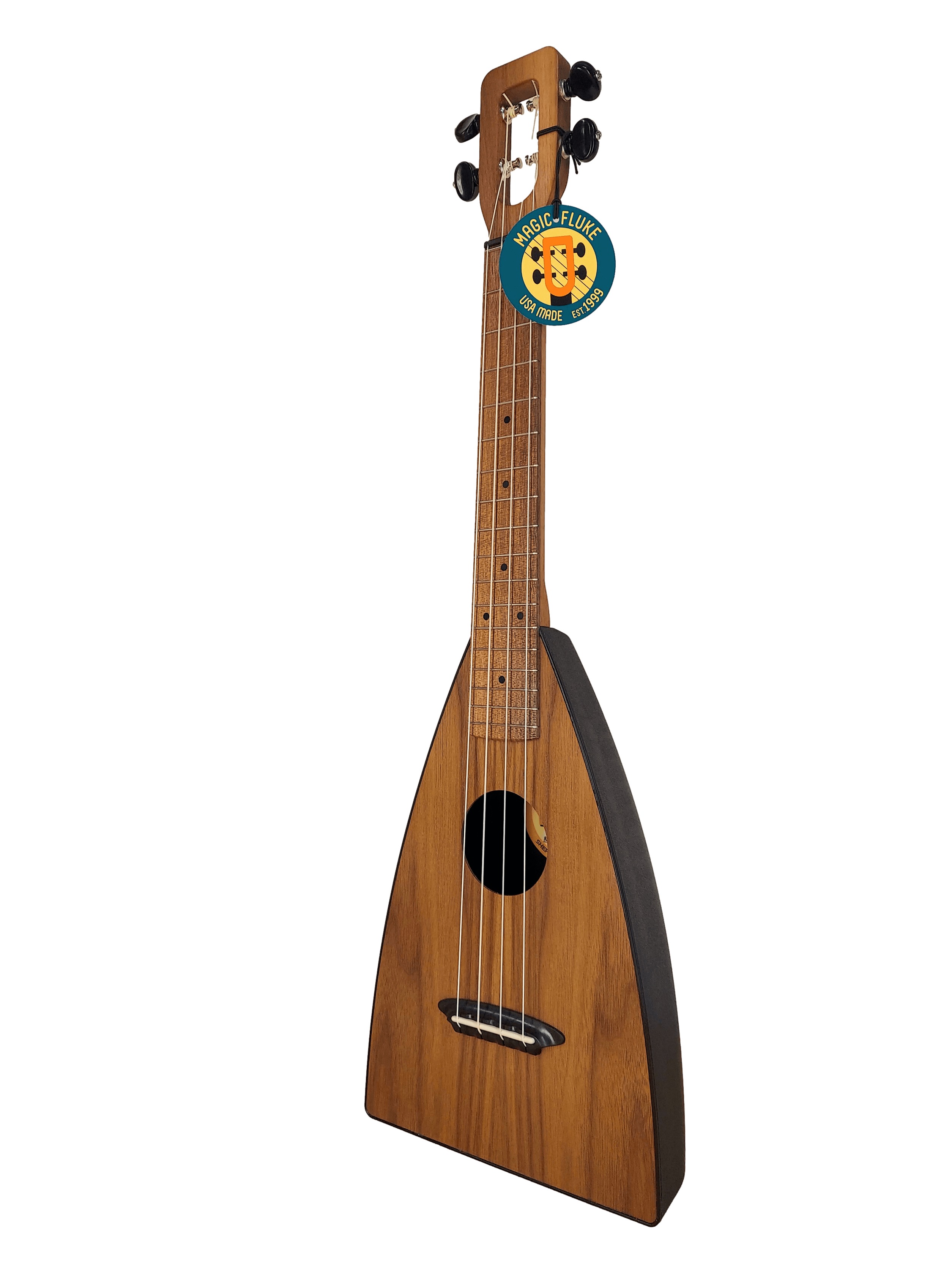 Fluke Tenor Walnut Ukulele with Hardwood Fretboard - image 1