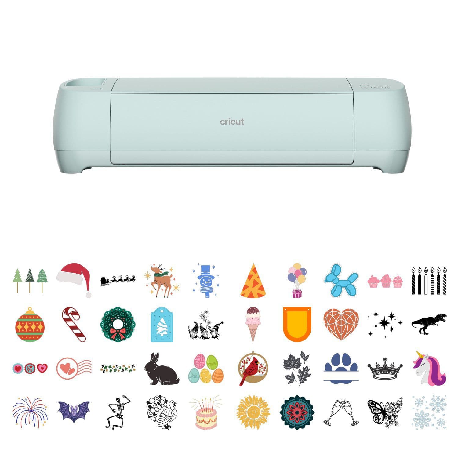 Cricut Explore 3 Smart Cutting Machine + Digital Content Bundle - MartDiscover.com - image 1