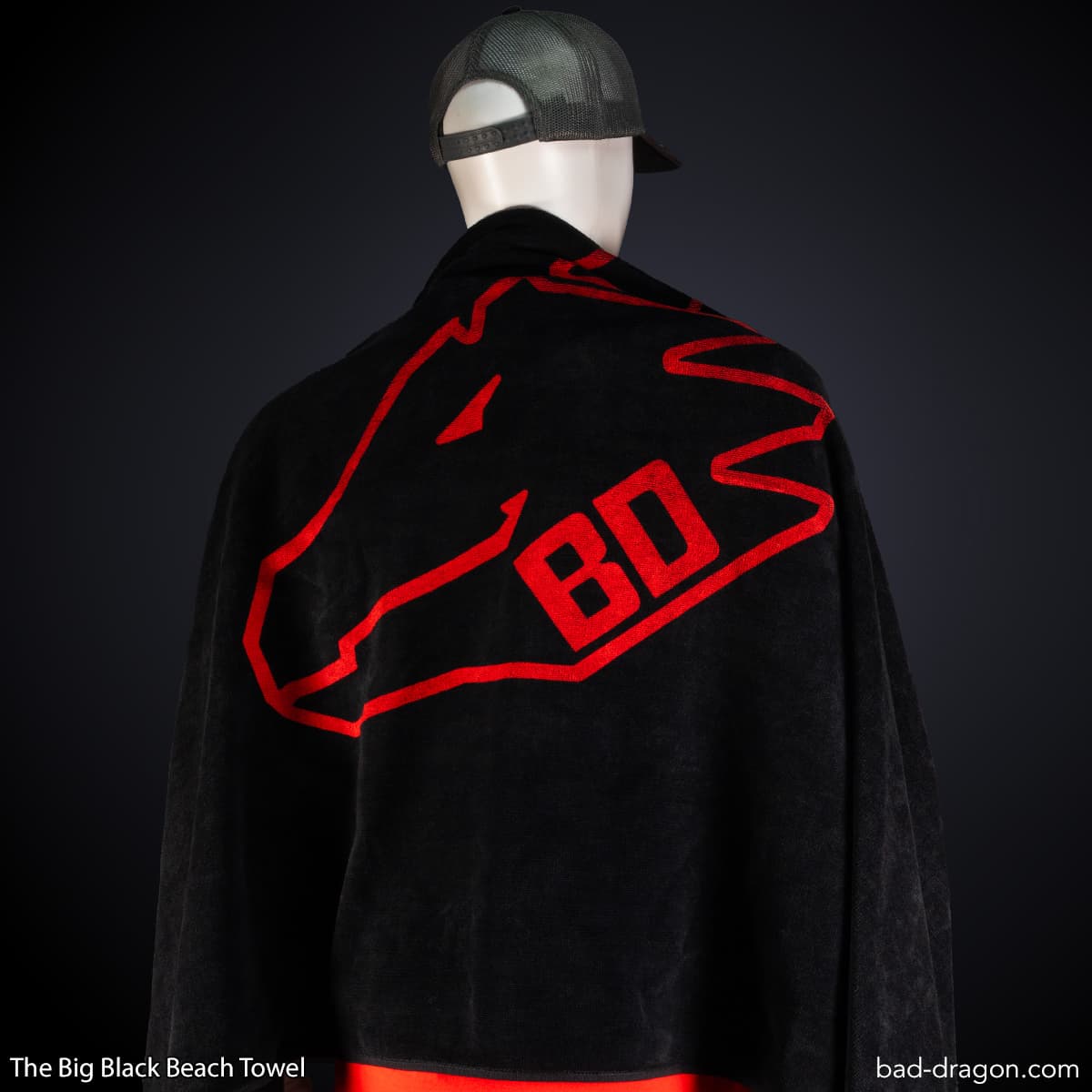 The Big Black Beach Towel - image 1