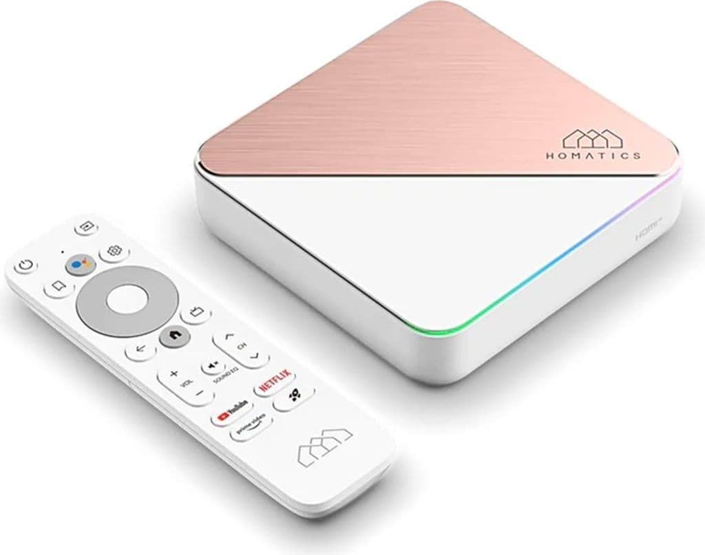 Homatics Box R 4K Plus Android TV Mediaplayer (4K UHD, HDR, WiFi 6, Bluetooth, Sprachfernbedienung) - image 1