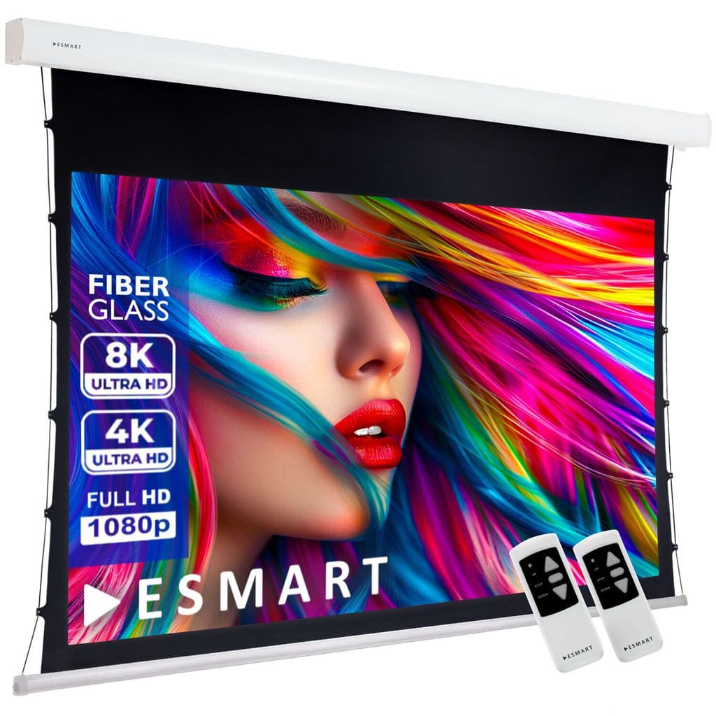 ESMART Expert XTS Tageslicht-Tension-Leinwand Grau 266 x 149 cm (120") 16:9 - image 1